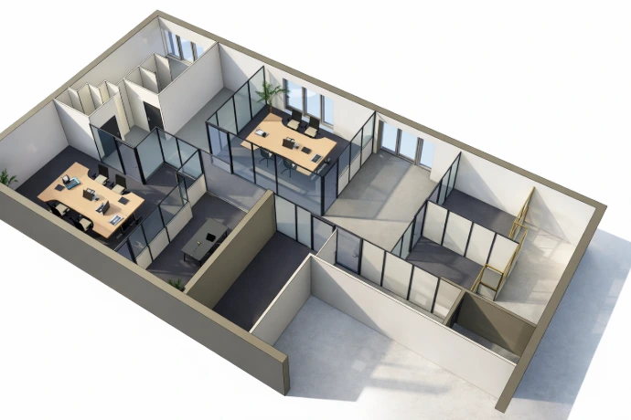 Proposition d'aménagement de bureaux
